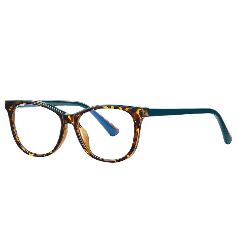 Mắt Kính TR90 Gọng Vuông Kim Loại Chống Ánh Sáng Xanh Dành Cho Trẻ Em