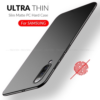 Ốp Điện Thoại PC Cứng Siêu Mỏng Mặt Nhám Cho Samsung Galaxy S22 A50 A50S A30S A10S A70 A30 A20 A10 A8 A6 Plus 2018
