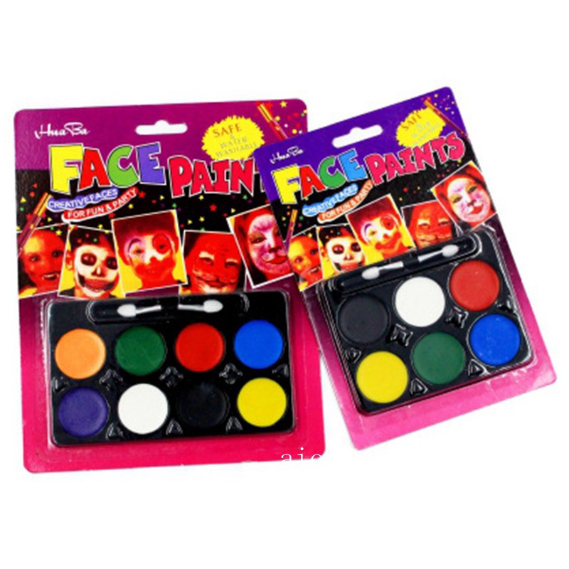 Bảng Màu Vẽ Cơ Thể Với 8 Màu Khác Nhau Độc Đáo | BigBuy360 - bigbuy360.vn