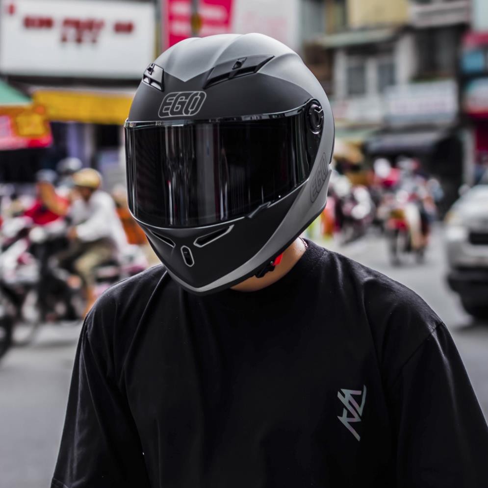 KÍNH MŨ FULLFACE EGO E-7, NÓN EGO E-7  - Biker Sài Gòn
