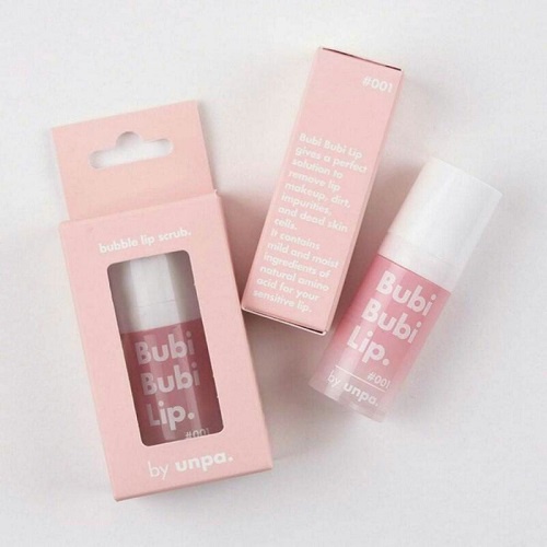 Tẩy tế bào chết môi Unpa Bubi Bubi Lip Tẩy Da Chết 10ml