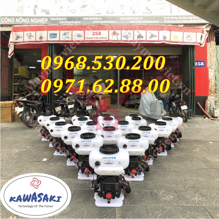 Máy phun thuốc là gì (kawasaki tk65)