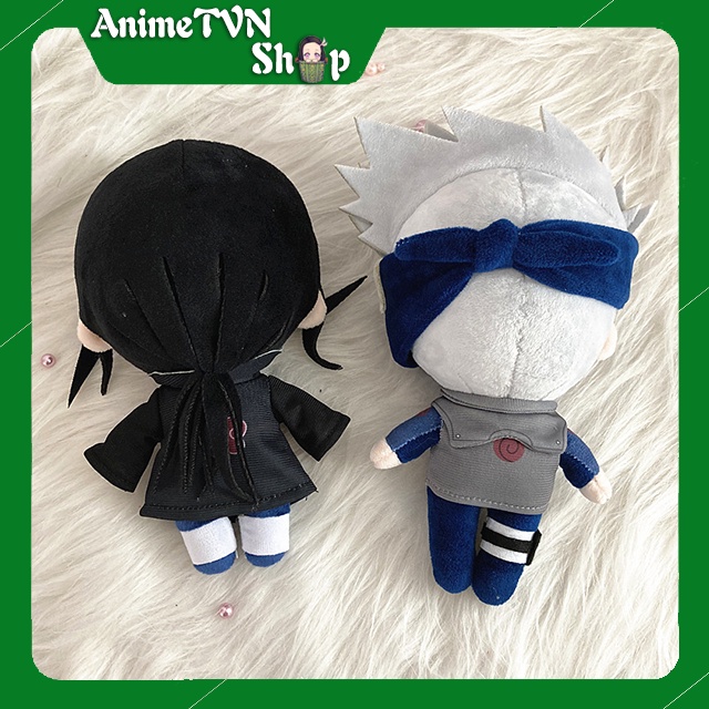 Búp bê nhồi bông hình nhân vật Anime Manga Naruto (Itachi + Kakashi) 20cm