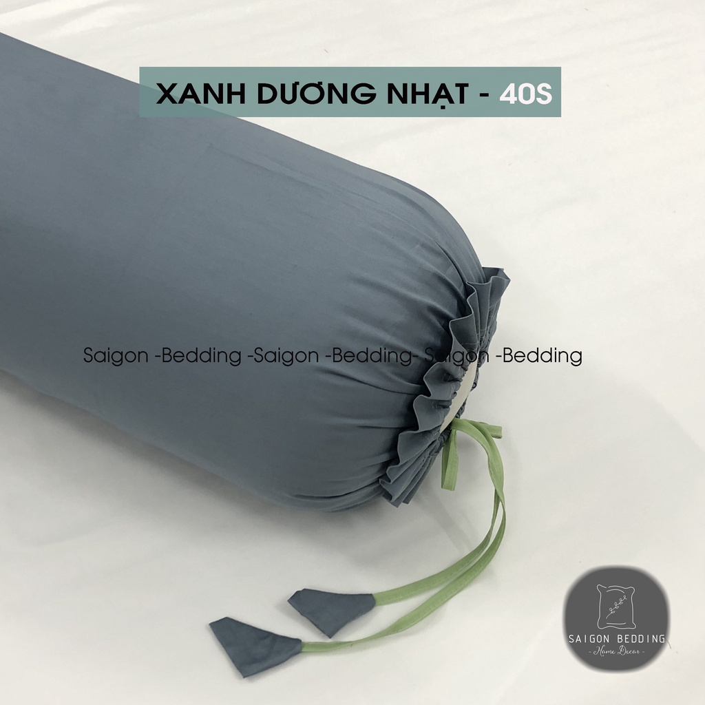 [Mã SRMA5318 giảm 50% tối đa 20k] Vỏ gôi ôm Lụa Tencel 40s  SaiGon Bedding mềm mát kích thước 35x100cm