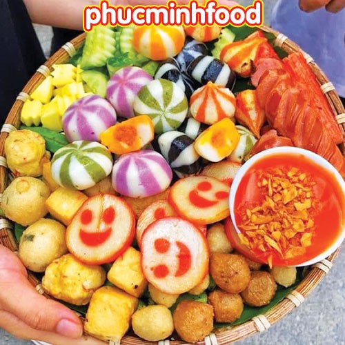 Viên Thả Lẩu, Bánh Bao Trứng Nhím, Bánh Bao Trứng Cá Hồi Malaysia Việt Nam, Phú Mark, Lacusina 5 sọc màu 500gram