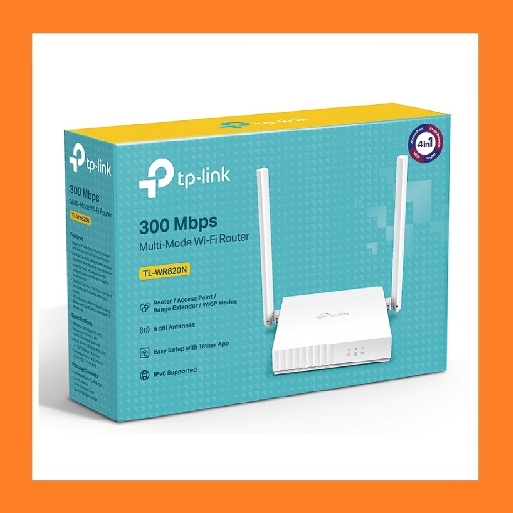 [Hỏa Tốc - HN] Bộ phát WiFi - Router WiFi TP-Link TL-WR820N chuẩn N tốc độ 300Mbps - CHÍNH HÃNG