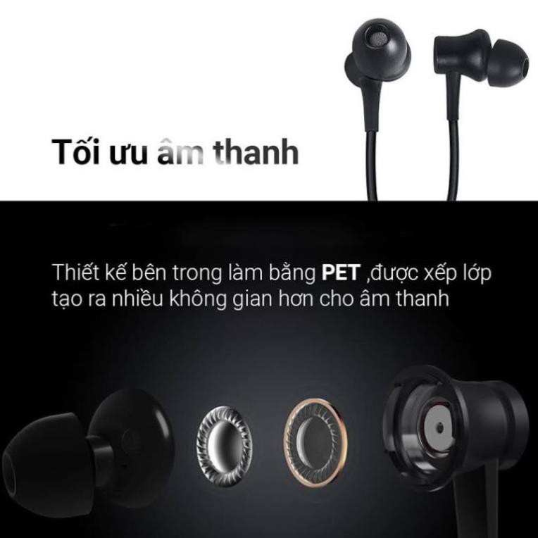 Tai nghe Xiaomi Piston Lite 2017 thiết kế sang trọng hiện đại - Âm thanh chất lượng - Chính hãng - Bảo hành