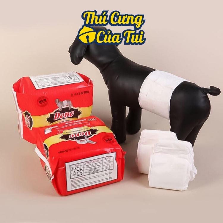 Lẻ Bỉm Cho Chó Đực - Tã Quấn Bụng Dono Disposale Diapers - Tả Lót Siêu Thấm Hút - Thú cưng của tui