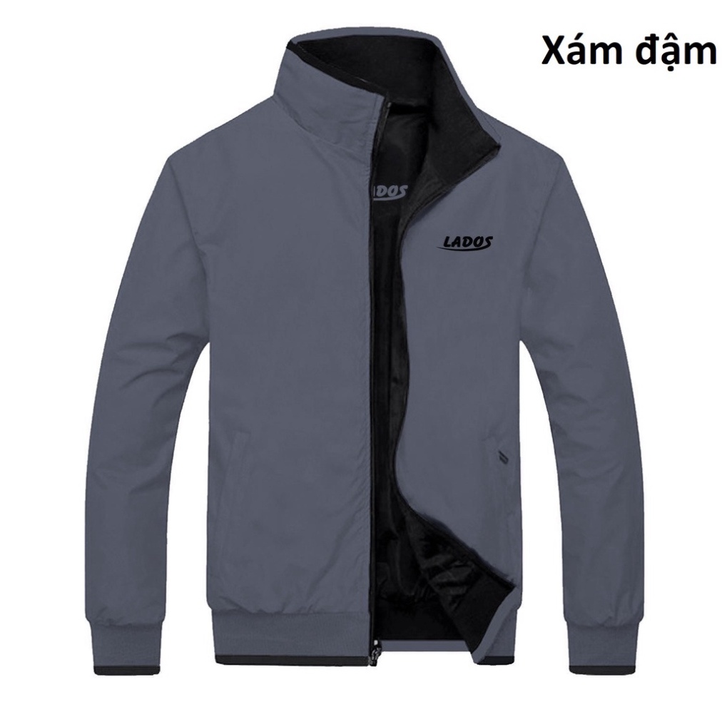Áo khoác dù 2 mặt LADOS - 2015, chống thấm, unisex đơn giản dễ phối - Hàng mới về