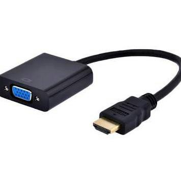 Cáp Chuyển Đổi Hdmi Sang VGA Cho Laptop PC Sang LCD / LED TV Đen | BigBuy360 - bigbuy360.vn