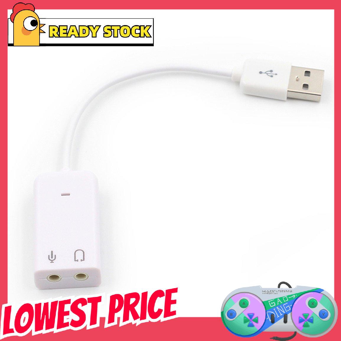 Card Âm Thanh Usb 7.1 Kênh Cho Laptop | BigBuy360 - bigbuy360.vn