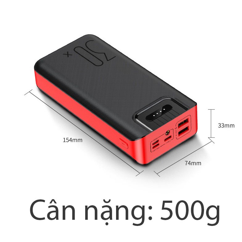 Pin Sạc Dự Phòng 30.000mAh Dung Lượng Khủng