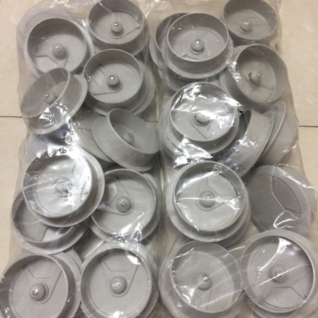 Nắp luồn dây điện màu ghi-đen