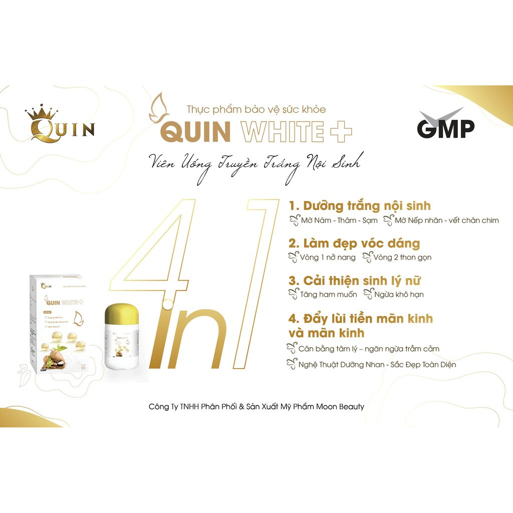 Viên Uống Nội Tiết Tố Nữ Quin White +