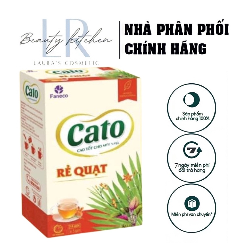 CAO RẺ QUẠT CATO ♥️ FANECO ♥️ Dùng cho ho gió, ho khan, ho đờm, ho lâu ngày, long đờm.