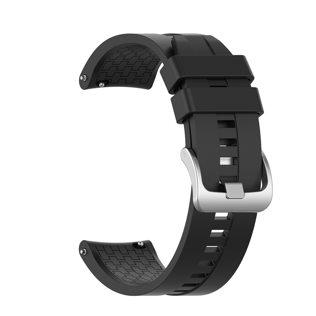 Dây silicon 22mm thời trang cho Huawei Watch GT 46mnm/Samsung Gear S3/Galaxy 46mm/Huami Amazfit Pace Stratos 2