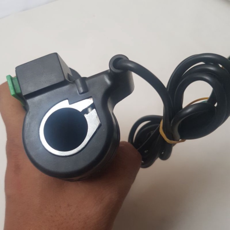 TAY GA 1 NÚT KÈN MÀU TAY GA XE ĐẠP ĐIỆN XE ĐIỆN HUY