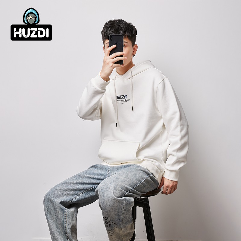 Áo Hoodie Nam Nữ Unisex HUZDI - Phong Cách Hàn Quốc Cá Tính, Chất Nỉ Cào Bông Dày Ấm - Mã HOD003 | BigBuy360 - bigbuy360.vn