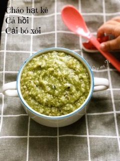 Bột rau củ cho bé ăn dặm ( cải bina)