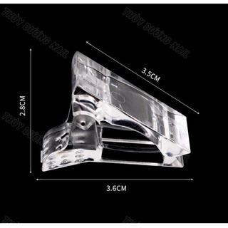 Kẹp cố định móng úp gel gôm