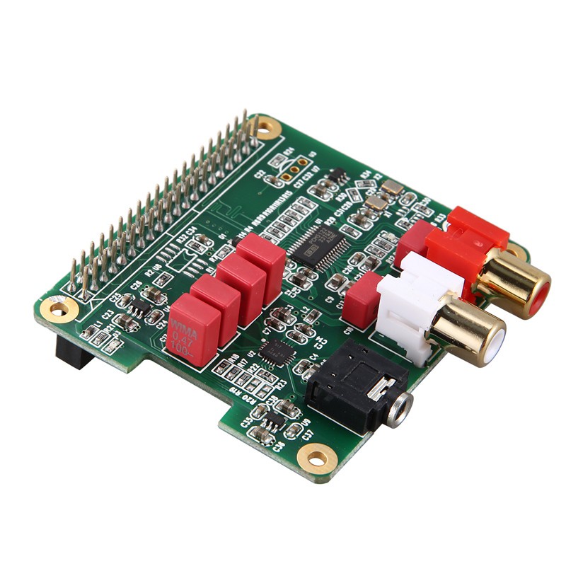 PCM5122 for Raspberry Pi HiFi DAC HAT HiFi DAC Audio Card Expansion Board for Raspberry Pi 4 3 B+ Pi Zero W