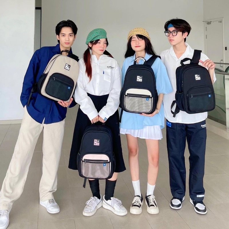 Balo BAMA® SIMPLE BACKPACK 4.0  Chính Hãng chống nước có ngăn Laptop