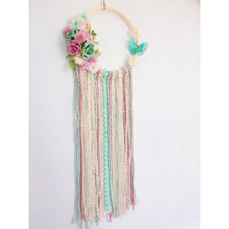 Dream Catcher Treo Tường Trang Trí Phong Cách Ấn Độ