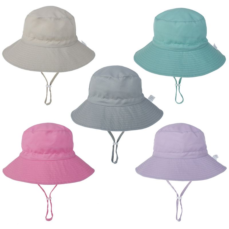 Nón Bucket Chất Liệu Cotton Nhanh Khô Phù Hợp Cho Mùa Hè