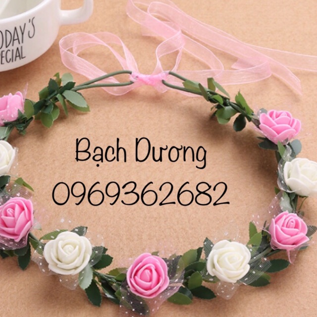 Combo 10 vòng hoa khách đặt