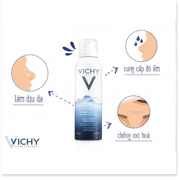 [Mã chiết khấu giảm giá mỹ phẩm chính hãng] Xịt Khoáng Vichy Eau Thermale Spa Water