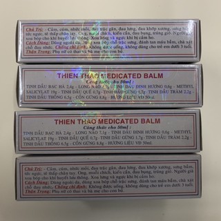 Dầu Nóng Thiên Thảo Lớn 50ml