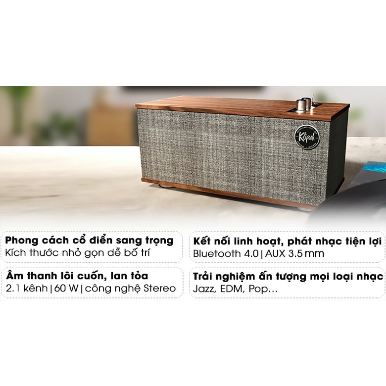 [Mã ELHACE giảm 4% đơn 300K] Loa Klipsch The One 2 New Chính Hãng - Bảo Hành 12Tháng