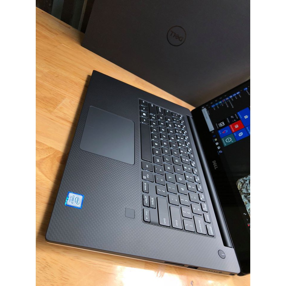 Laptop Dell xps 9560, i7 7700HQ, 16G, 512G, GTX1050 vỏ nhôm, màn cảm ứng