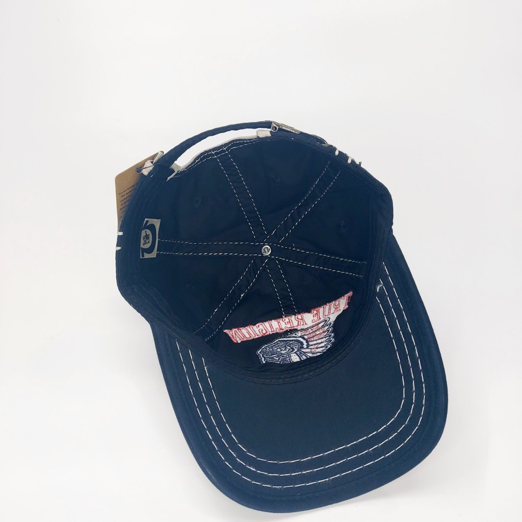 Nón kết ông địa true (Hang Hot) Mũ lưỡi trai thời trang thể thao cao cấp logo thổ dân thêu nổi màu đen full cực đẹp
