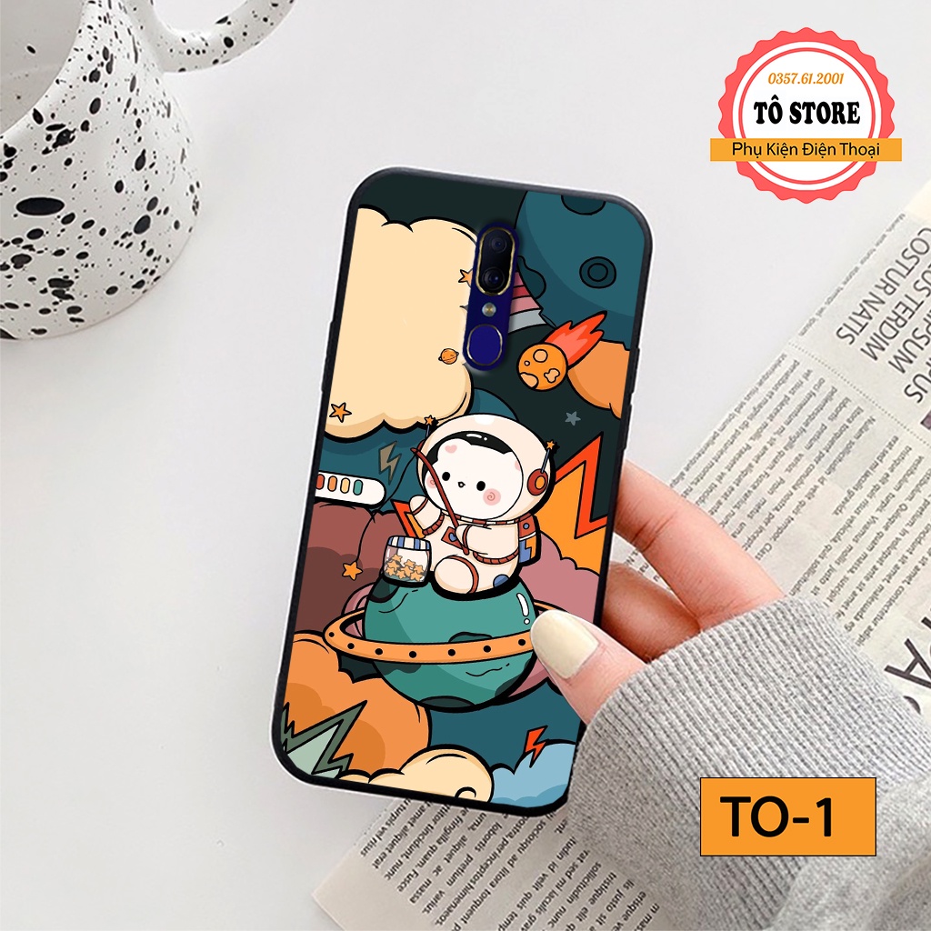 Ốp lưng Oppo F11 / Oppo F11 Pro / Oppo A9 2020 / Oppo A5 2020 - Ốp lưng Oppo in hình phi hành gia vũ trụ cao cấp
