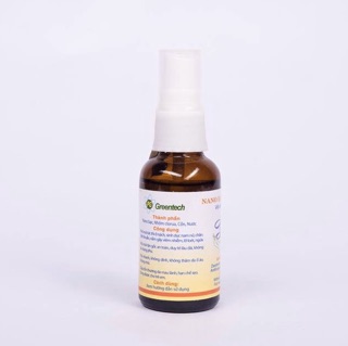 Xịt nano bạc - Dung dịch sát khuẩn