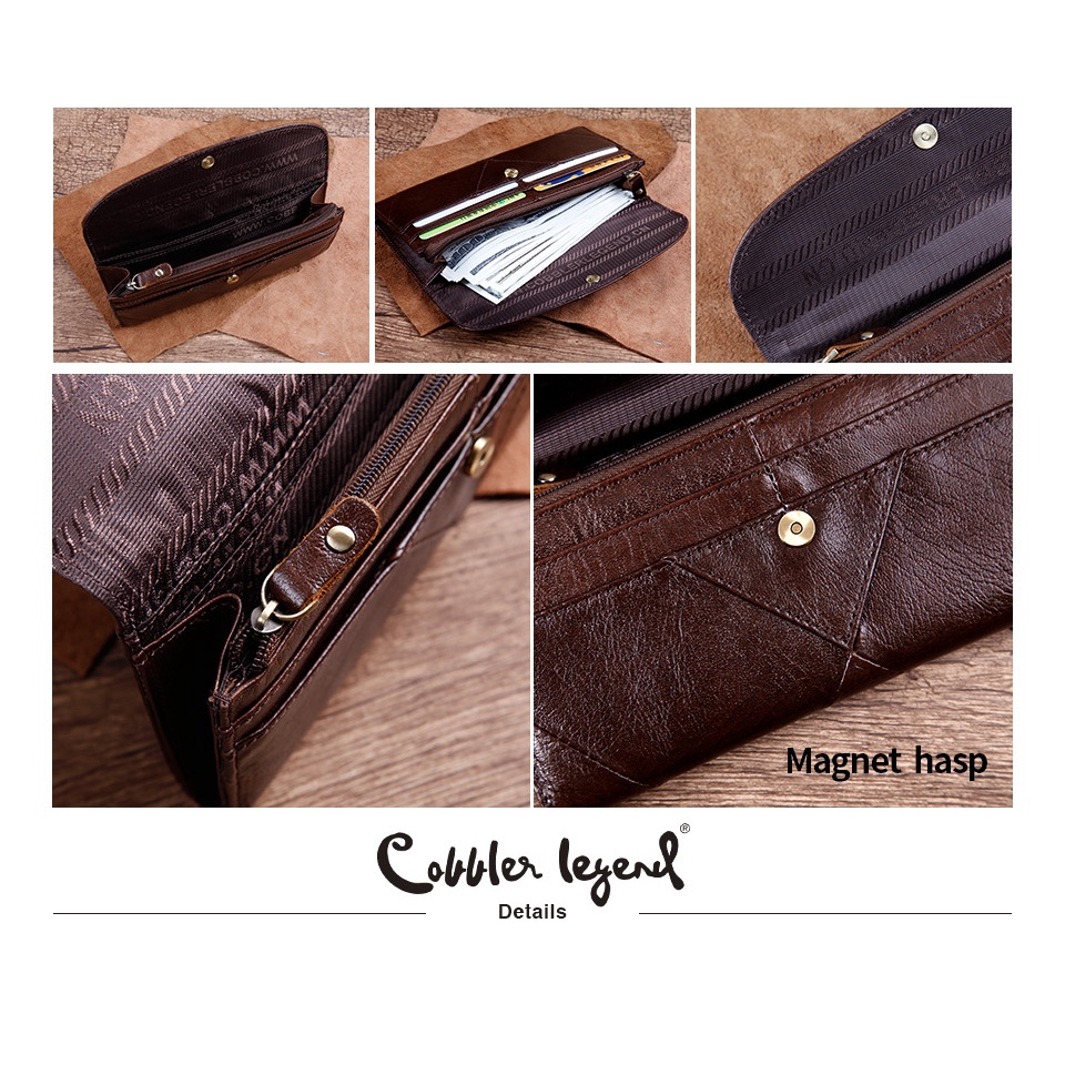 Ví Da Cobbler Legend Thời Trang Dành Cho Nữ