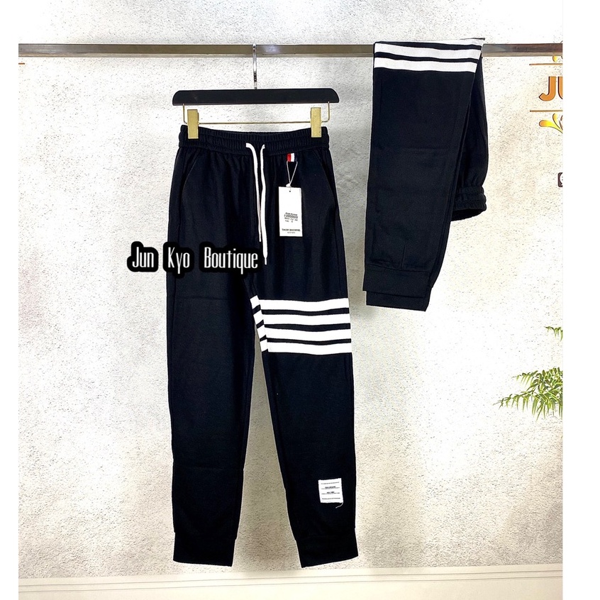 Quần nỉ thome vạch trăng đùi,quần jogger nam nữ mẫu hot trend chất dày dặn phong cách trẻ trung dễ mặc T0565