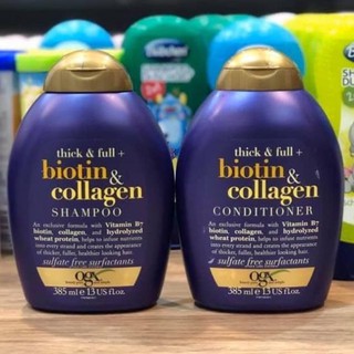 Gội xả biotin collagen