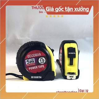 Thước cuộn 5m - 7.5m - 10m Goodman số TO (chính hãng)
