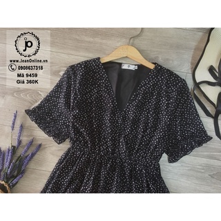 Bigsize Nữ - Đầm Voan Chấm Bi (MS: 9459)