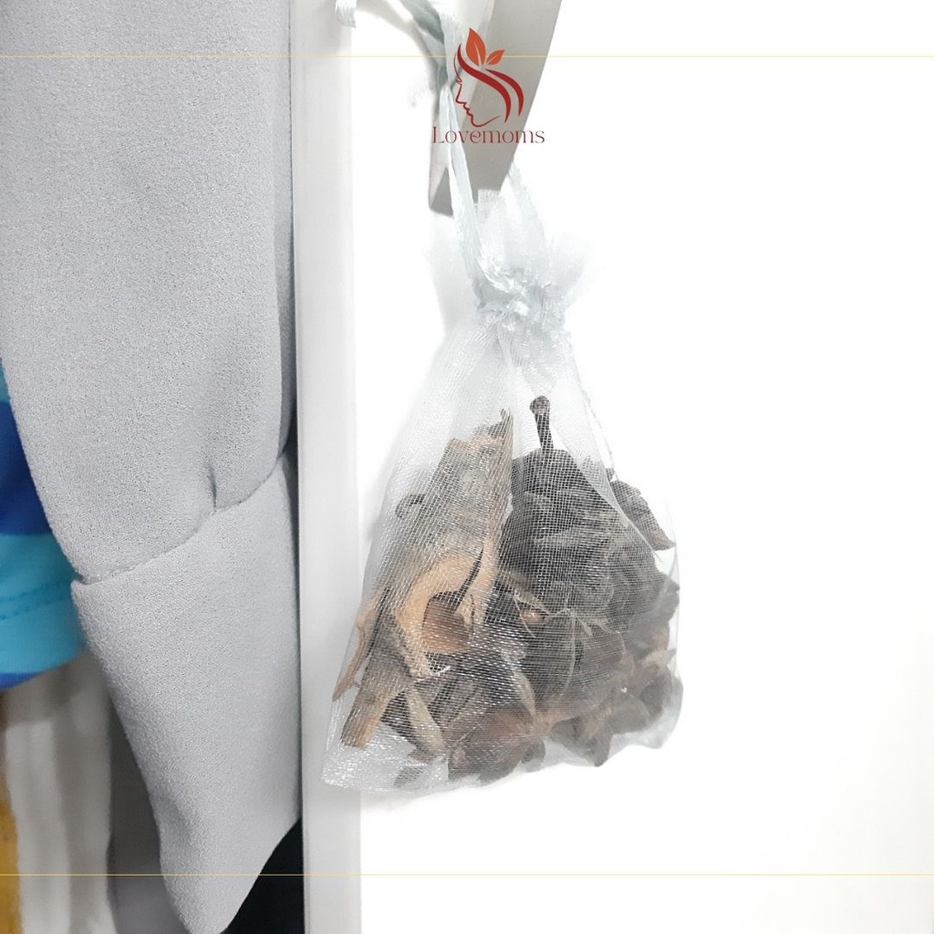 Túi thơm thảo mộc treo phòng, treo xe, treo tủ quần áo Lovemoms 20gr