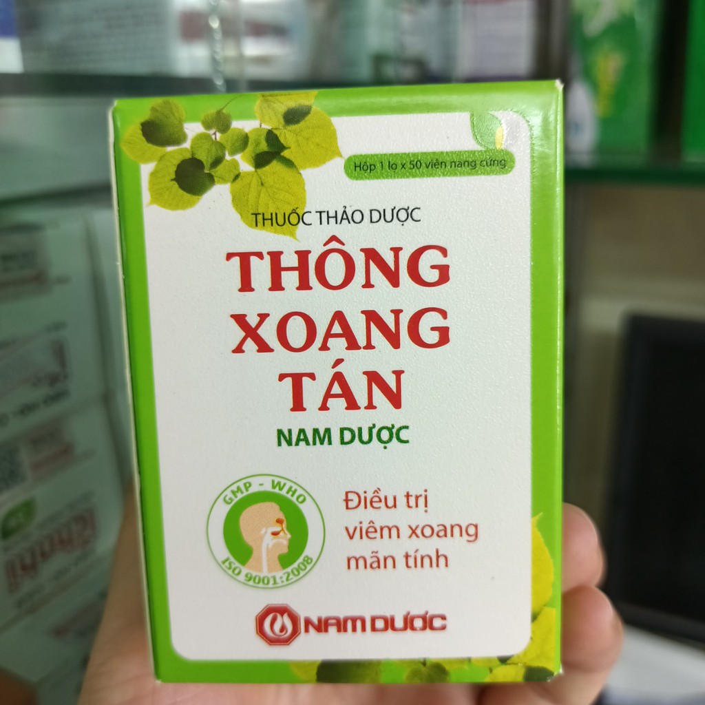 Thong Xoan Tán Nam Dược lọ 50 viên