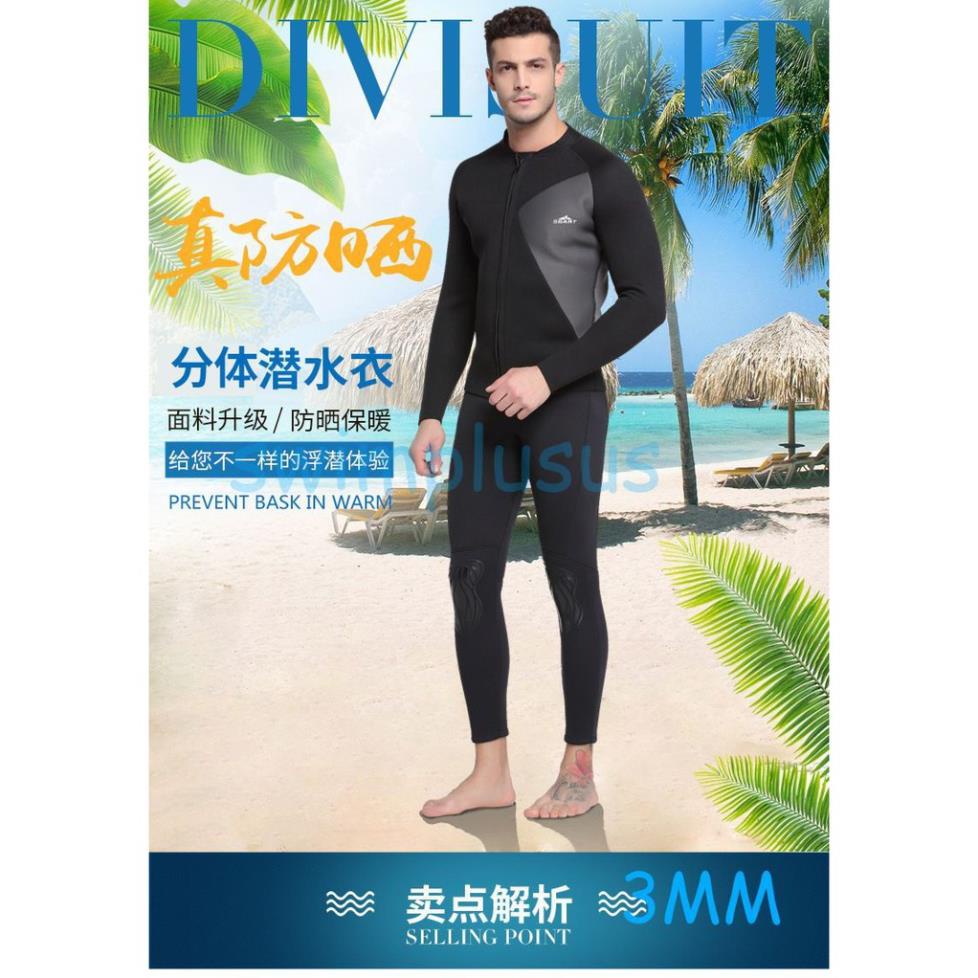 Áo bơi dài tay giữ nhiệt nam Sbart 3MM mẫu 1 new | BigBuy360 - bigbuy360.vn