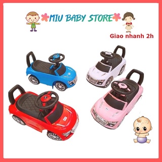Xe chòi chân cho bé xe ô tô chòi chân audi có đèn , có nhạc vui nhộn cho bé từ 1 tuổi