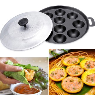 Khay đổ bánh khọt chống dính 10 lỗ