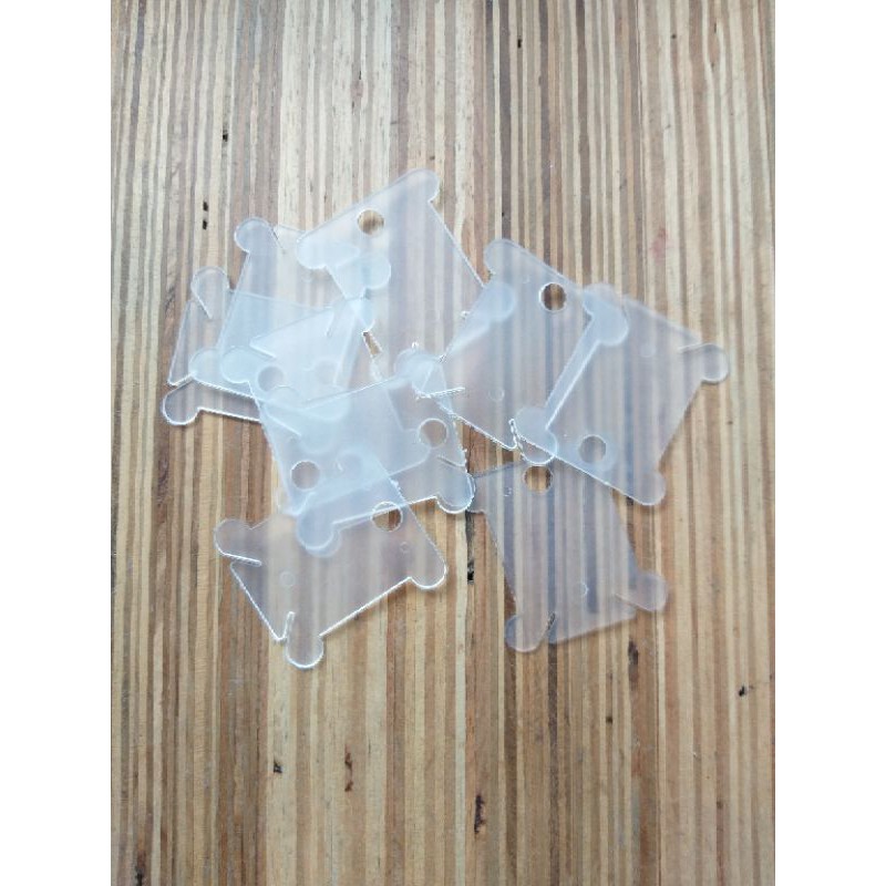 10 bobbin nhựa quấn chỉ