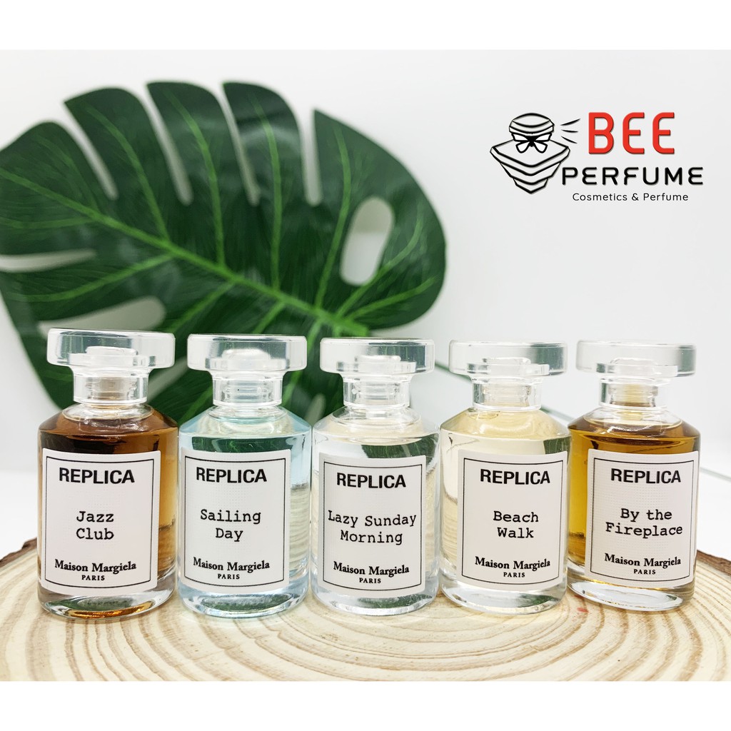 Nước hoa Replica/Maison Margiela Replica Beach lWalk, JazzClub, SundayMorning, Fireplay, BubbleBath mini 7ML [TÁCH SET] | Thế Giới Skin Care