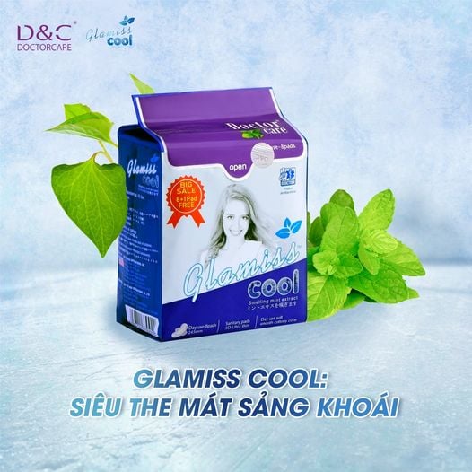 Combo 5 gói băng vệ sinh Glamiss Cool ban ngày