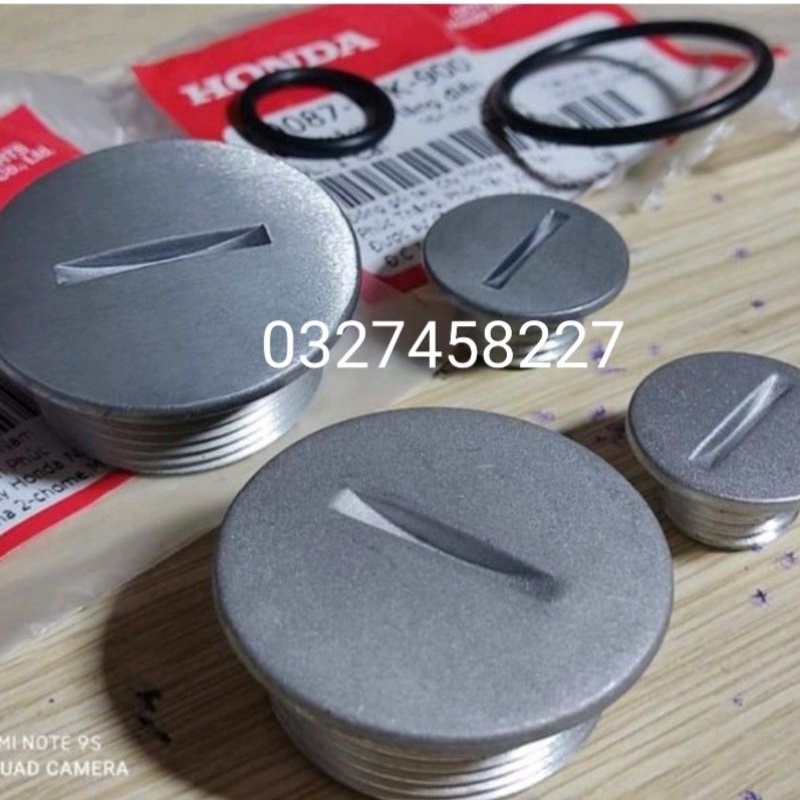 Cặp nắp thăm lốc điện nhôm xe FUTURE NEO, X ,GT 125 zin